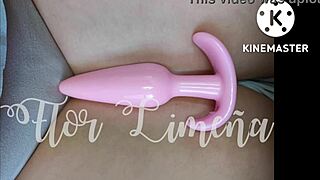 Peruvian girl plays alone at work