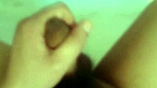 Hot Gay Masturbation Session With Intense Stroking And Cumshot On Muscular Body