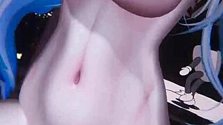 Vrchat Erp Booth Babe Rides You And Gets Her Tight Pussy Filled With Cum