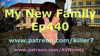 my new family game with big tits teen 😍