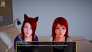 i'm emotional about my new family with redhead teen sister in cartoon 308