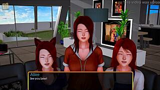 i'm emotional about my new family with redhead teen sister in cartoon 308