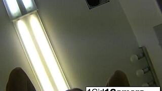 Sexy ann marie rios intensely masturbates her pussy