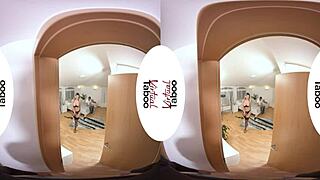 VR experience of taboo double penetration