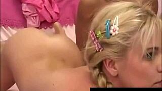 blondie enjoys summer relaxation with amateur webcam session