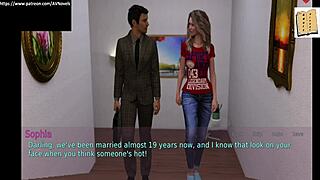 hey, ever played naughty games with your wife and stepmom?