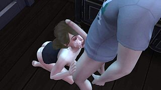 A hentai featuring an alien girl seducing her teacher