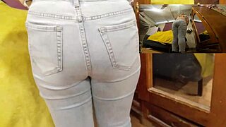 so this peruvian milf got groped for cash in a sneaky voyeur moment