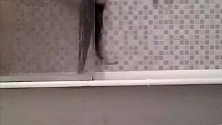 spying on sister bathing in the bath