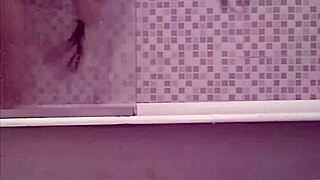 Secretly filming my sister while she is in the bathtub leads to some interesting moments