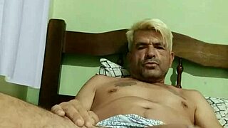 Intimate gay sex with two men exploring each other