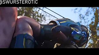 overwatch compilation 143 25 07 24 featuring cartoon characters