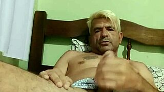 Intimate gay sex with two men exploring each other