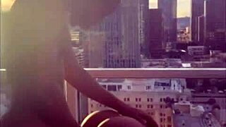 luna star's big tits and ass bouncing while she gets fucked hard