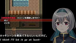 Momoka's adventure in crossdressing game with subtitles