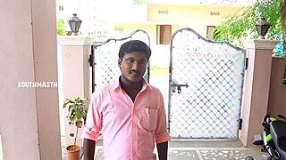 Step brother's friend caught in a tricky romance with sister