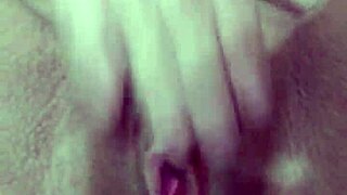 Close-up shots of Brazilian amateur Alice Lima's wet pussy