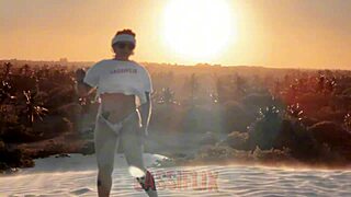 Blonde Latina Milf Caught Masturbating Outdoors