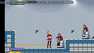 Cute Blonde in New Erotic Hentai Game