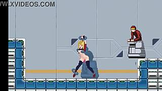 Cute Blonde in New Erotic Hentai Game