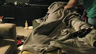 Amateur wife gets oiled massage, turns into oral and masturbation on aug 7 part 1