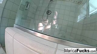 Intense Self-Shot Solo Session with Japanese Starlet Marica Hase