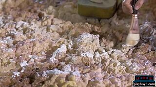 Playboy Bunnies Looking Perfect On The Set Of A Photoshoot