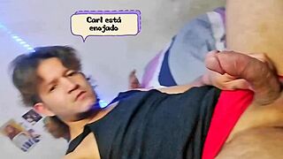 i'm getting a close-up blowjob from my colombian guy