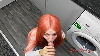 Reluctant Curvy Maid with Big Tits Must Satisfy My Needs and Make Me Cum as per Her Taboo Contract.