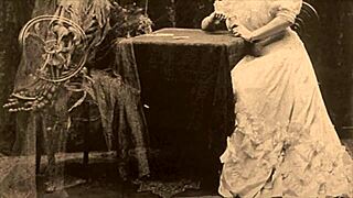 Vintage Halloween Gay Action with Raw Retro Vibes in Play