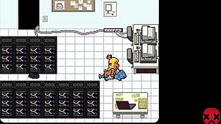 Furry Berdly and Noelle's steamy computer room encounter