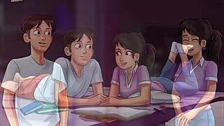 summertime saga episode 143 unfolds with erotic hentai adventures