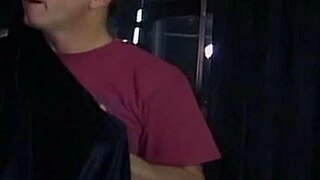 gina blonde receives facial cumshot from peter