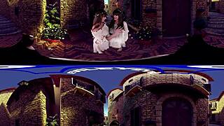 Alison Rey and Luna Rival in hardcore threesome action