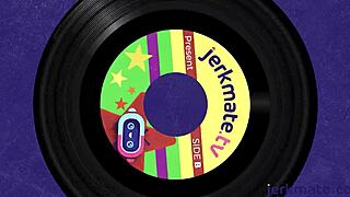 Ebony Babe Rides Monster Cock