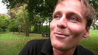 gina CASTING interview with blonde doggystyle, masturbation, blowjob, and cum orgasm