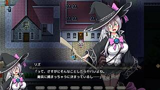 A Witch Of Eclips Lizu Has Intense Sex In This Hentai Anime Game Rpg Scene