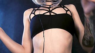 Teen in Cosplay Gets Oiled Up for Wet Fun