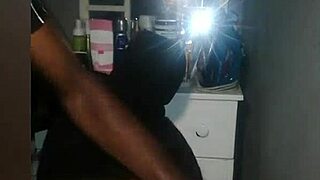 african amateur takes monster cock in doggy style, showcasing her big ass