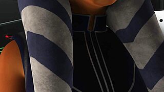 Cartoon porn with Maledom and Star Wars theme
