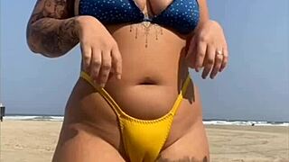 she grabbed his cock and let him finger her pussy in public