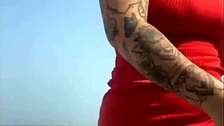 she grabbed his cock and let him finger her pussy in public