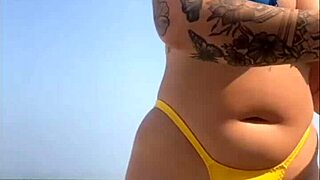 she grabbed his cock and let him finger her pussy in public