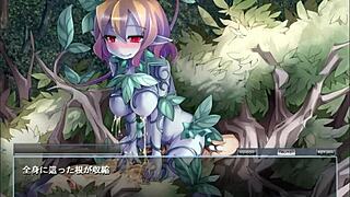 In this hentai game, the dryad comes to life