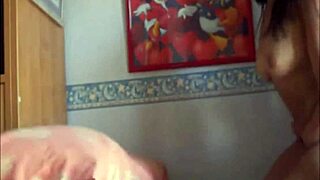 Chocolate asian chick getting fucked 😍