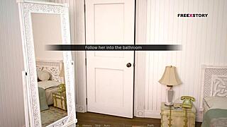 hey, jhon and lola get steamy in the shower together