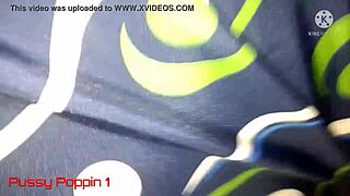 so, i'm doing anal on this shy latina with big tits, and it ends with cum on her ass