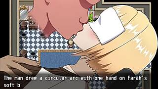 Farah The Otherworld Hero Gets Trapped On The Roof And Sucks Big Asses In Hentai Fetish