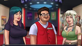 Summertime Saga 119 Unleashes Big Tits in Wild Hentai Action. Anime Fans Can’t Resist This Cartoon Heat!