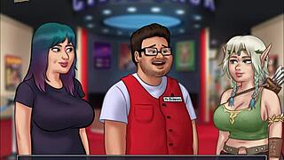 Summertime Saga 119 Unleashes Big Tits in Wild Hentai Action. Anime Fans Can’t Resist This Cartoon Heat!